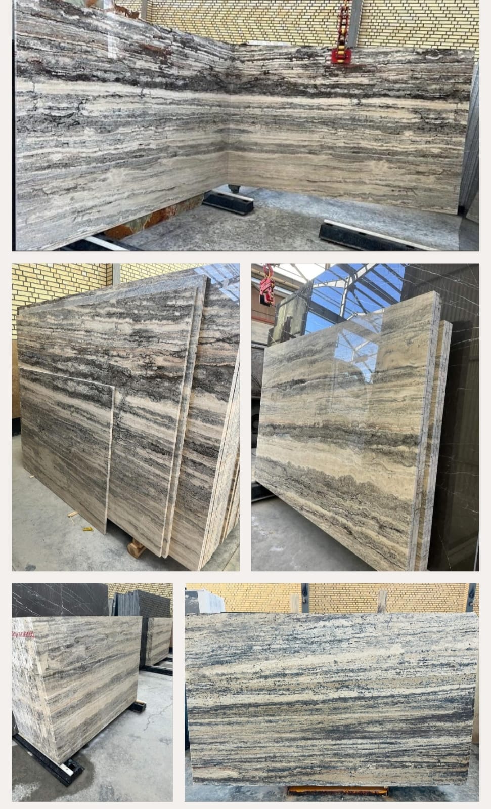 Silver Travertine